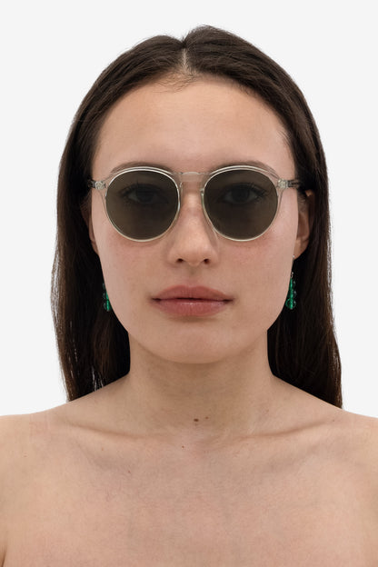 JWL8DE - 8MM Triple Beaded Drop Earrings