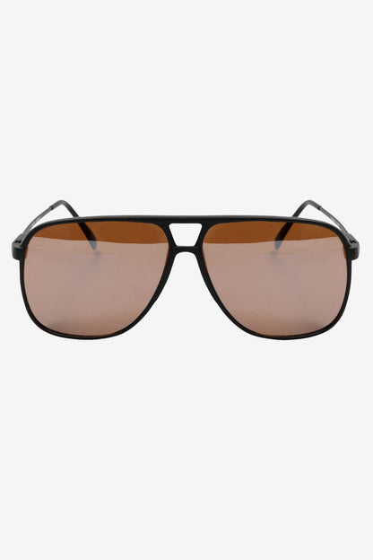 SGVN39 - Unisex Aviator Black Sunglasses