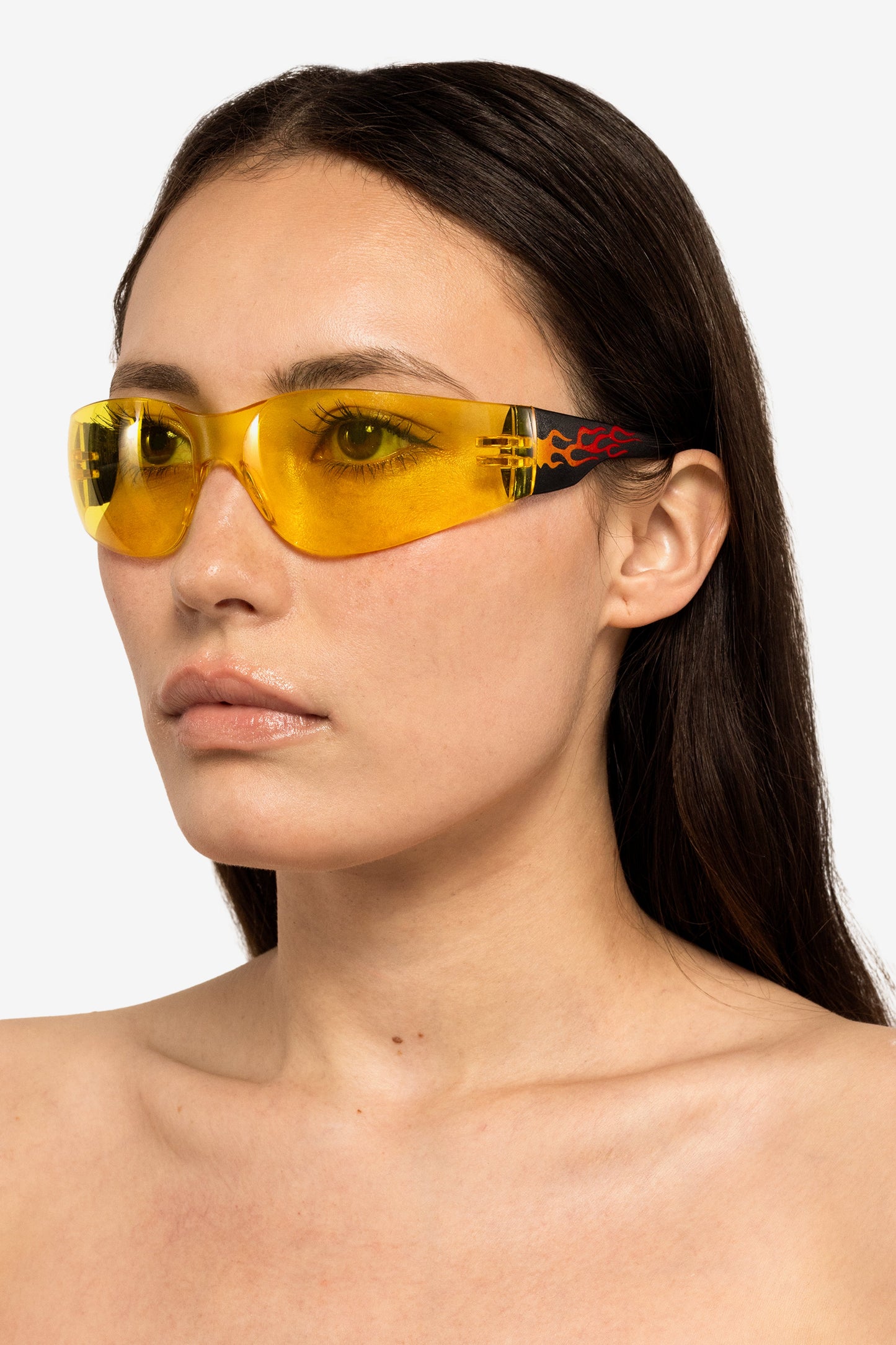 SGVN55 - Drifting Yellow Sunglasses