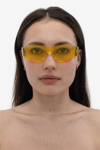 SGVN55 - Drifting Yellow Sunglasses