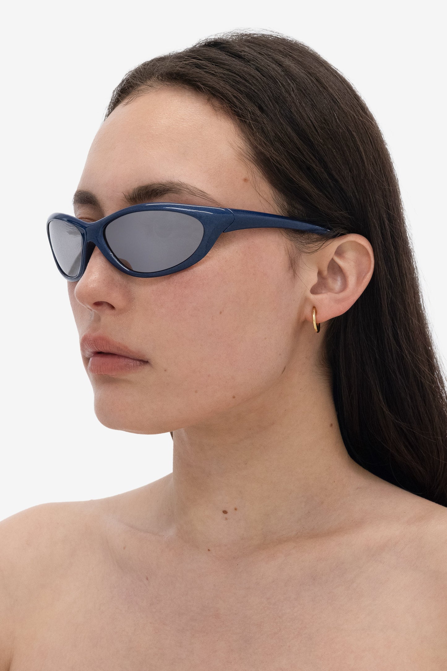 JWL105 - Flat Open Hoop Earrings