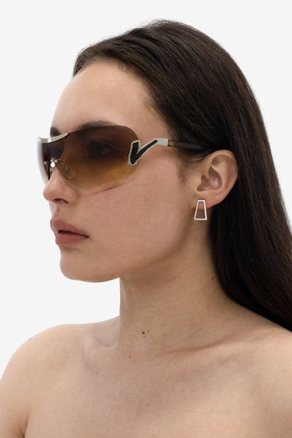 JWL104 - Trapezoid Stud Earrings