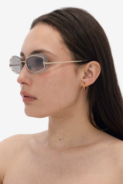 JWL105 - Flat Open Hoop Earrings