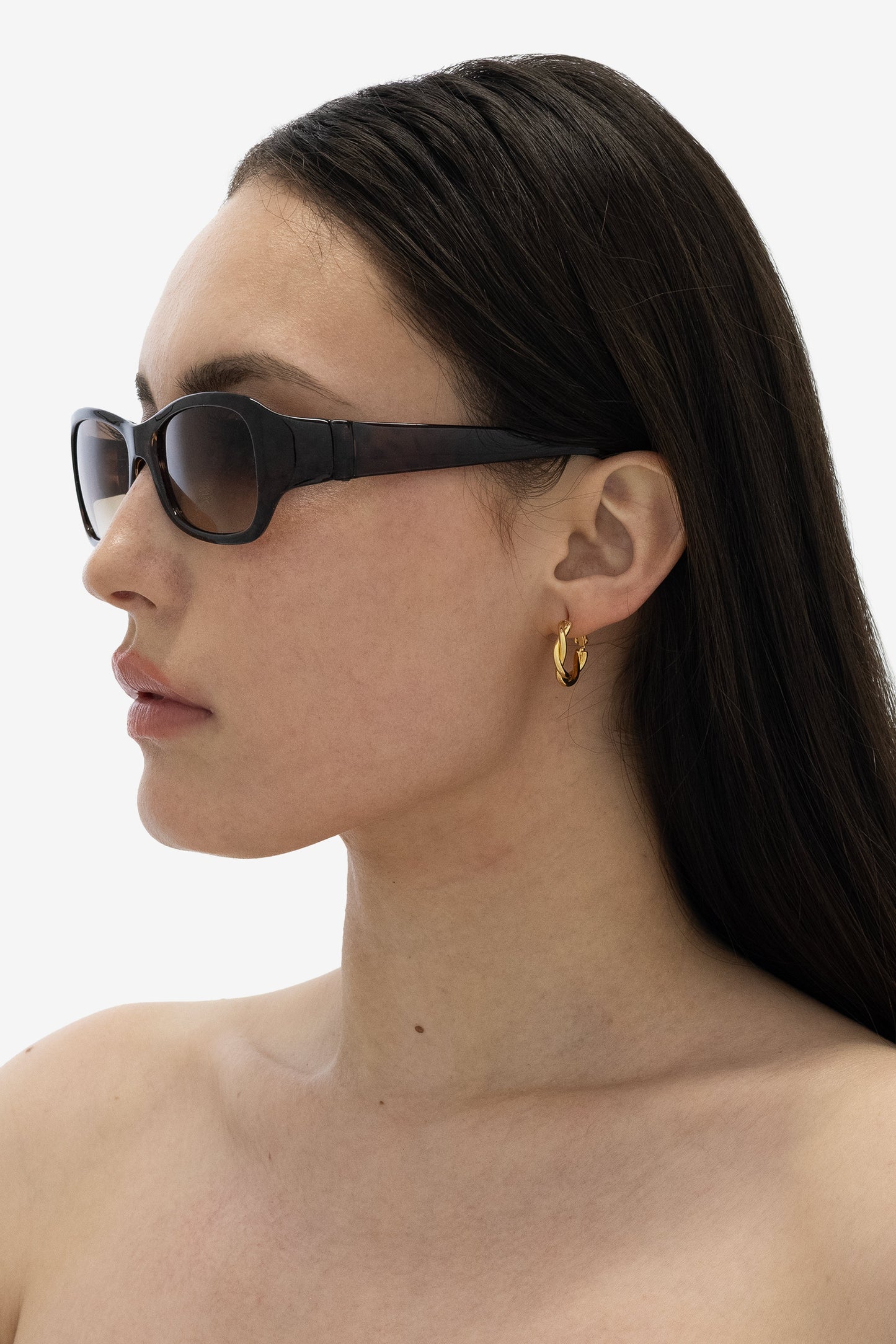 JWL102 - Twisted Hoop Earrings