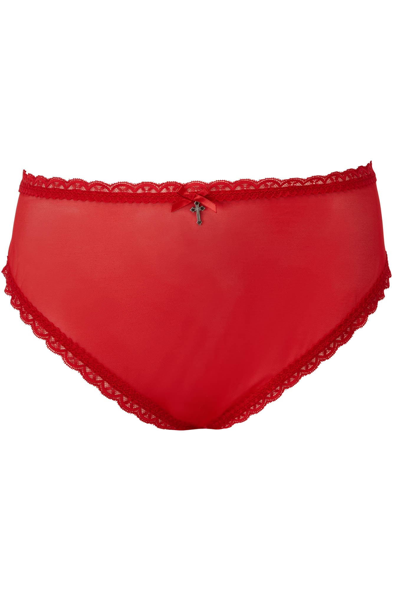 She Bites Lace Panty [SCARLET]