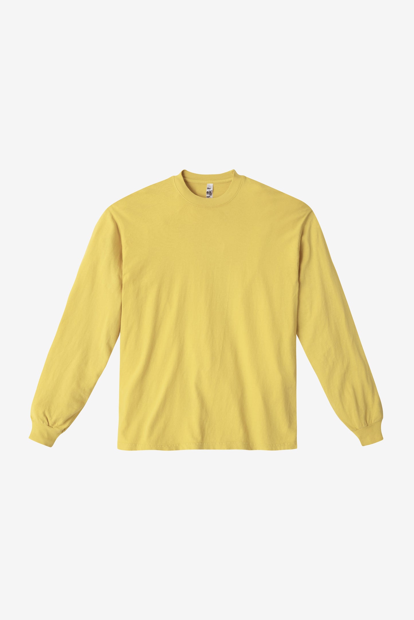 1807GD - 6.5oz Long Sleeve Garment Dye Crew Neck T-Shirt