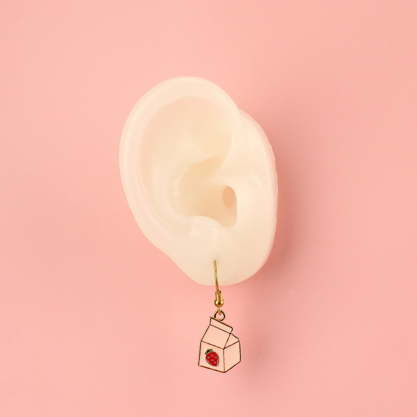 Strawberry Milk Earrings