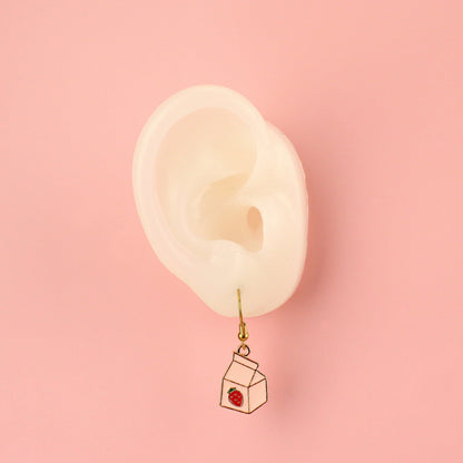 Strawberry Milk Earrings