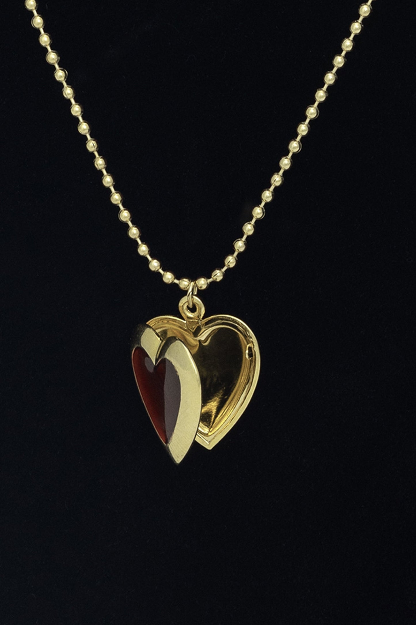 JWLEHL - Enameled Heart Locket
