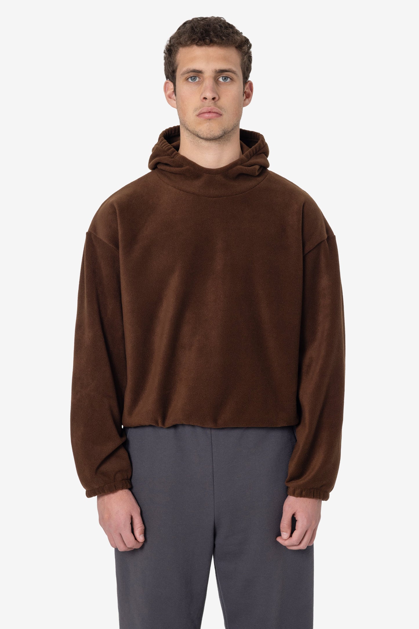 PF409 - Polar Fleece No Pocket Hoodie