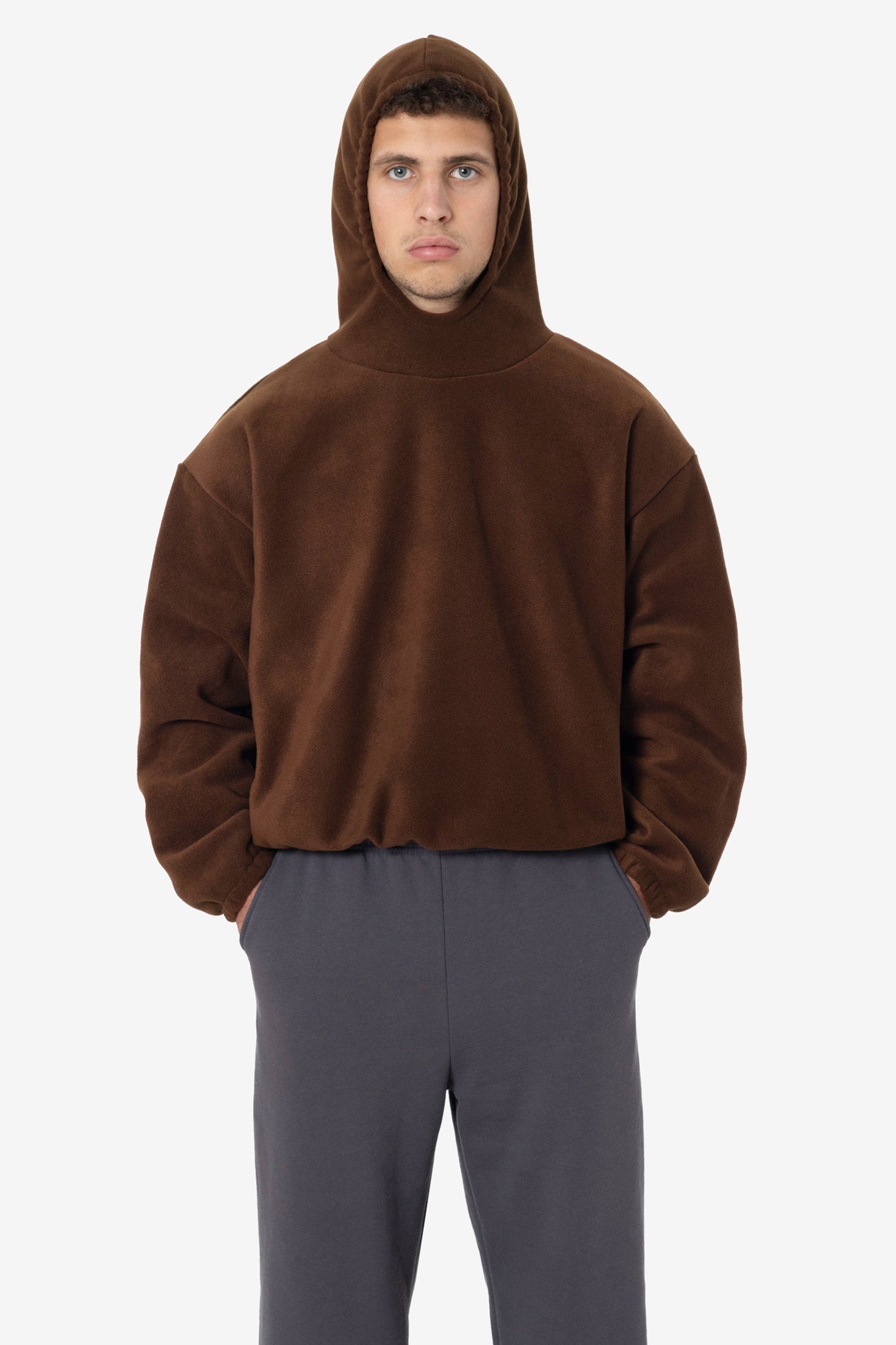 PF409 - Polar Fleece No Pocket Hoodie