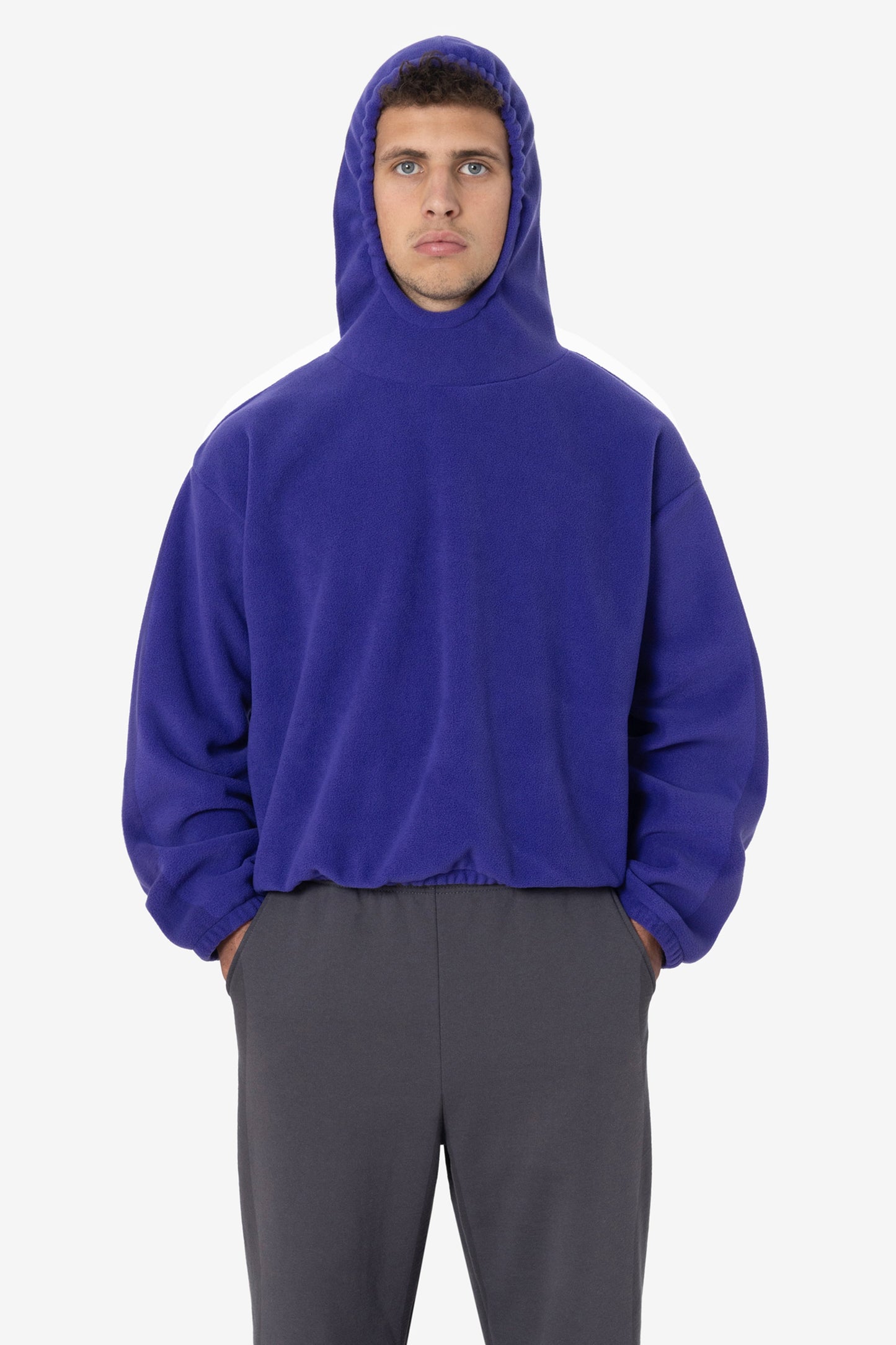 PF409 - Polar Fleece No Pocket Hoodie