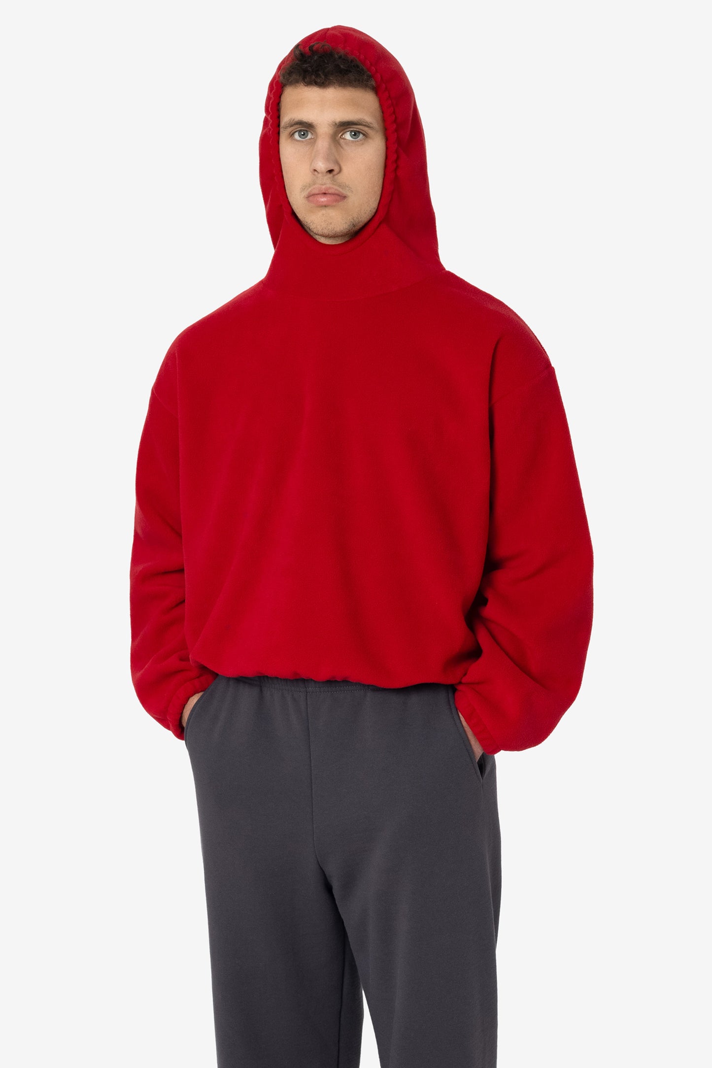 PF409 - Polar Fleece No Pocket Hoodie