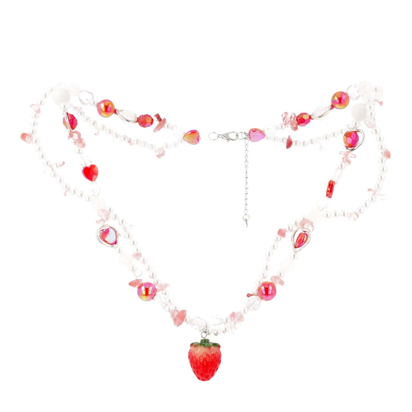 Strawberry Sweetheart Necklace