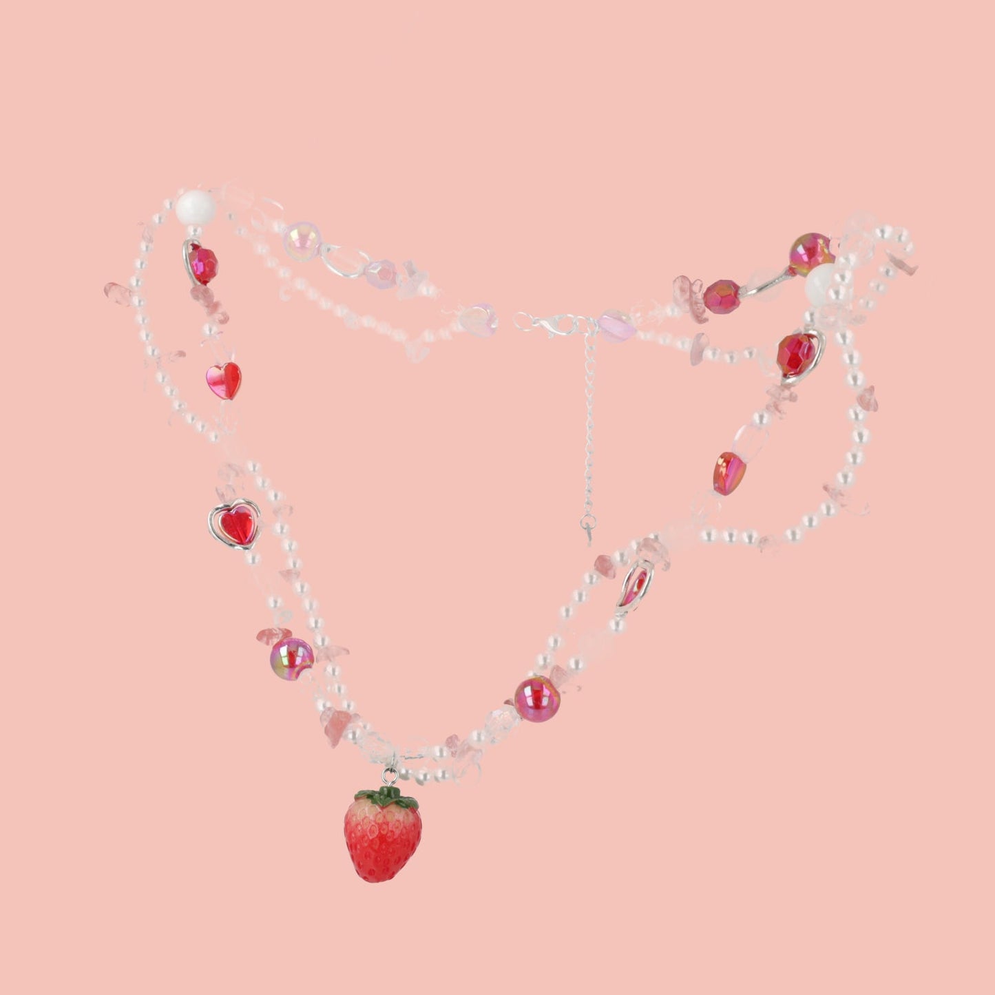 Strawberry Sweetheart Necklace