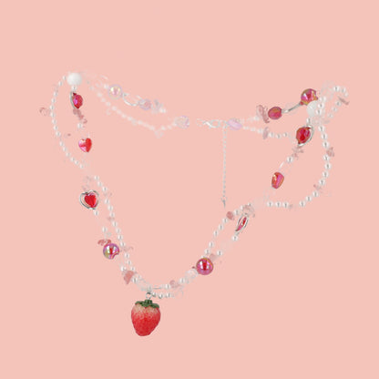 Strawberry Sweetheart Necklace