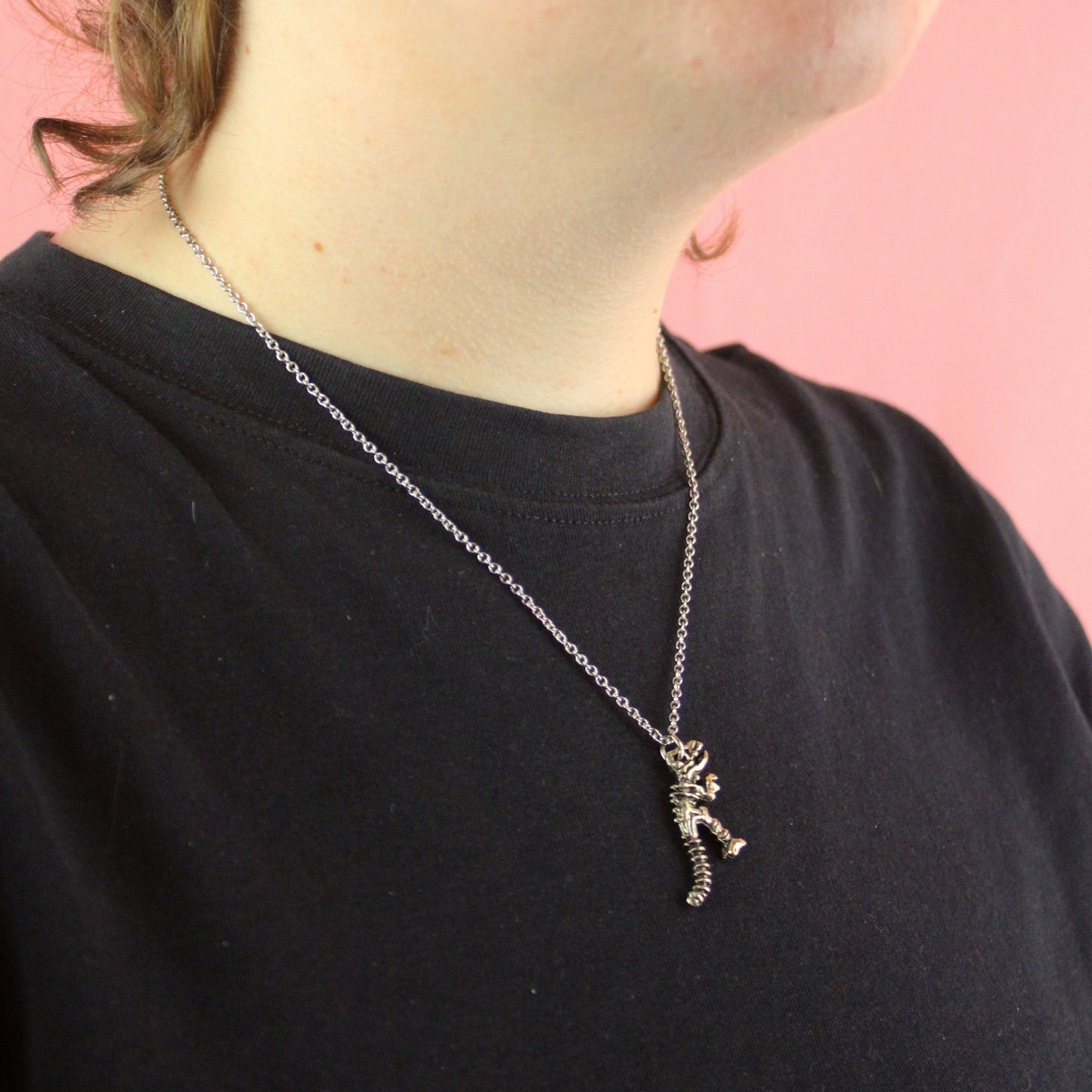 T-Rex Dinosaur Skeleton Necklace