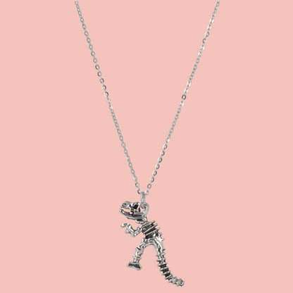 T-Rex Dinosaur Skeleton Necklace