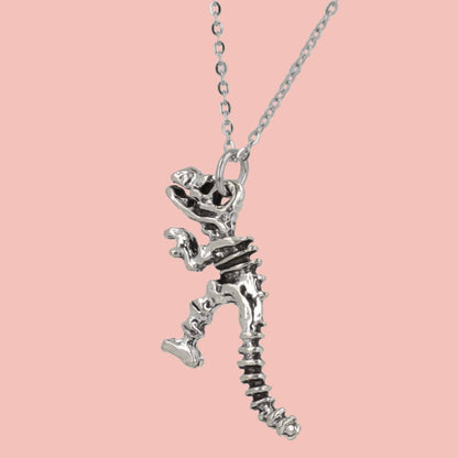 T-Rex Dinosaur Skeleton Necklace