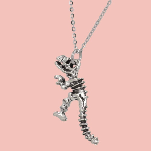 T-Rex Dinosaur Skeleton Necklace