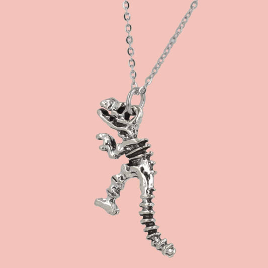 T-Rex Dinosaur Skeleton Necklace