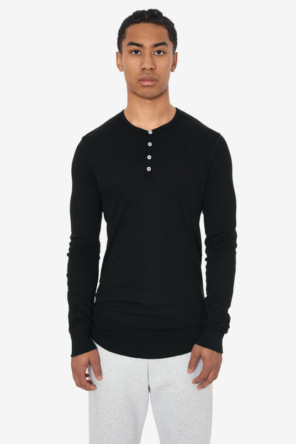 TX458GD - Long Sleeve Heavy Thermal Heritage Henley