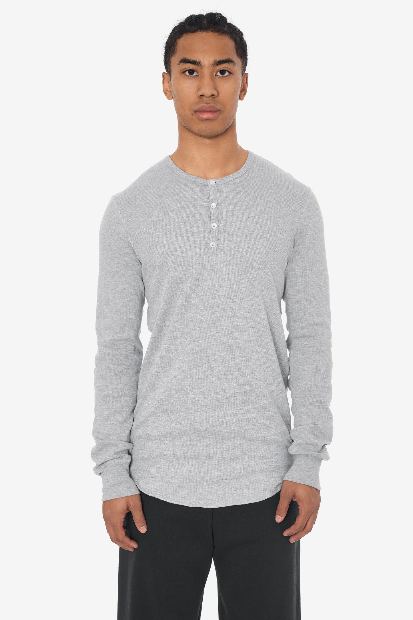 TX458GD - Long Sleeve Heavy Thermal Heritage Henley