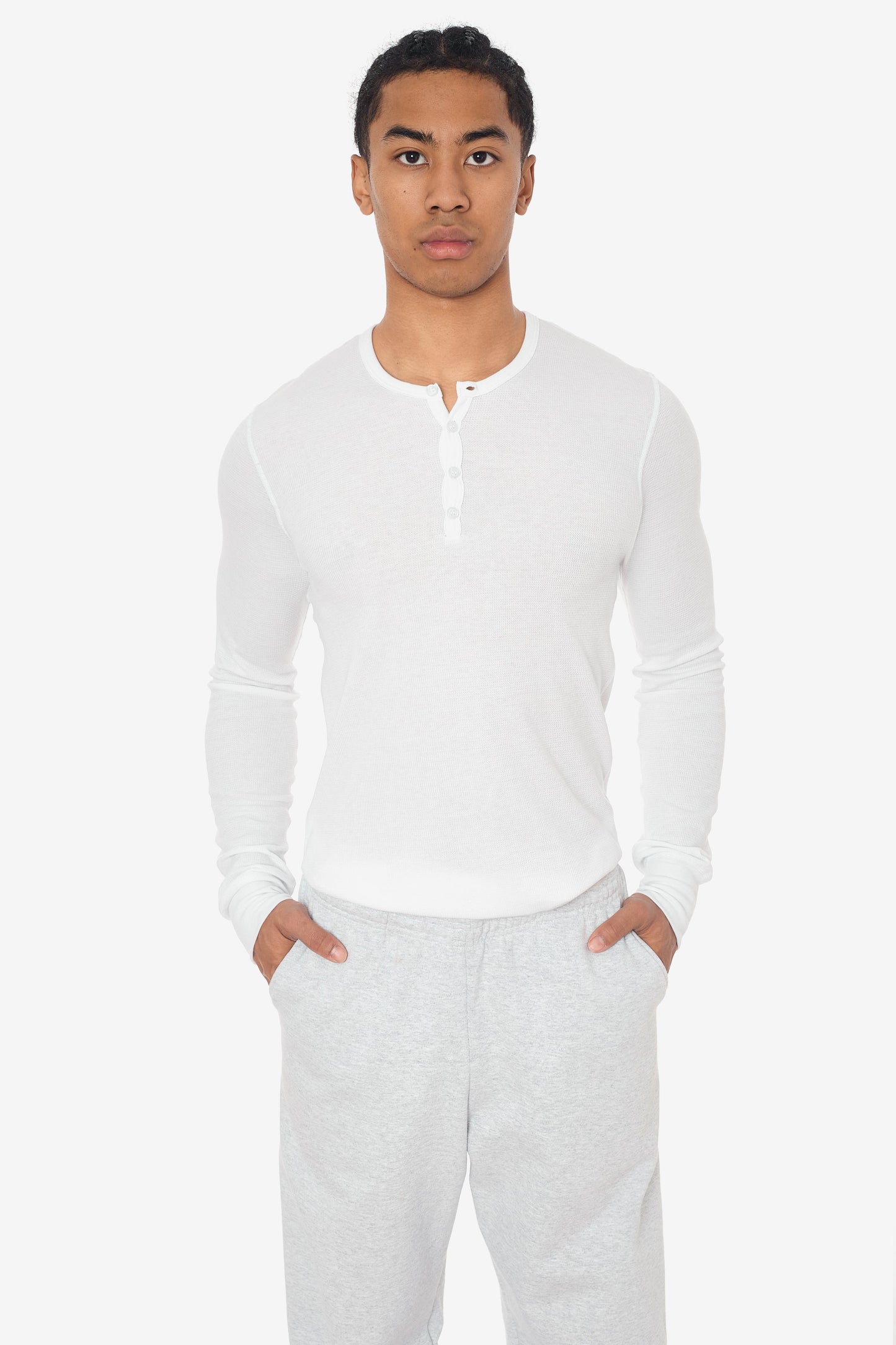 TX458GD - Long Sleeve Heavy Thermal Heritage Henley