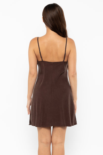 TN100GD - Tencel Mini Slip Dress