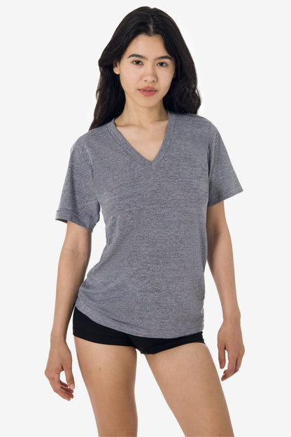 TR61 - 3.7oz Short Sleeve Tri-Blend V-Neck