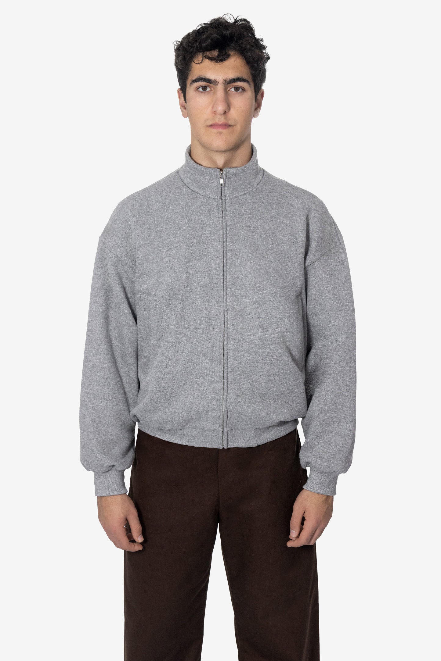TRF455 - Track Fleece Zip-Up Jacket