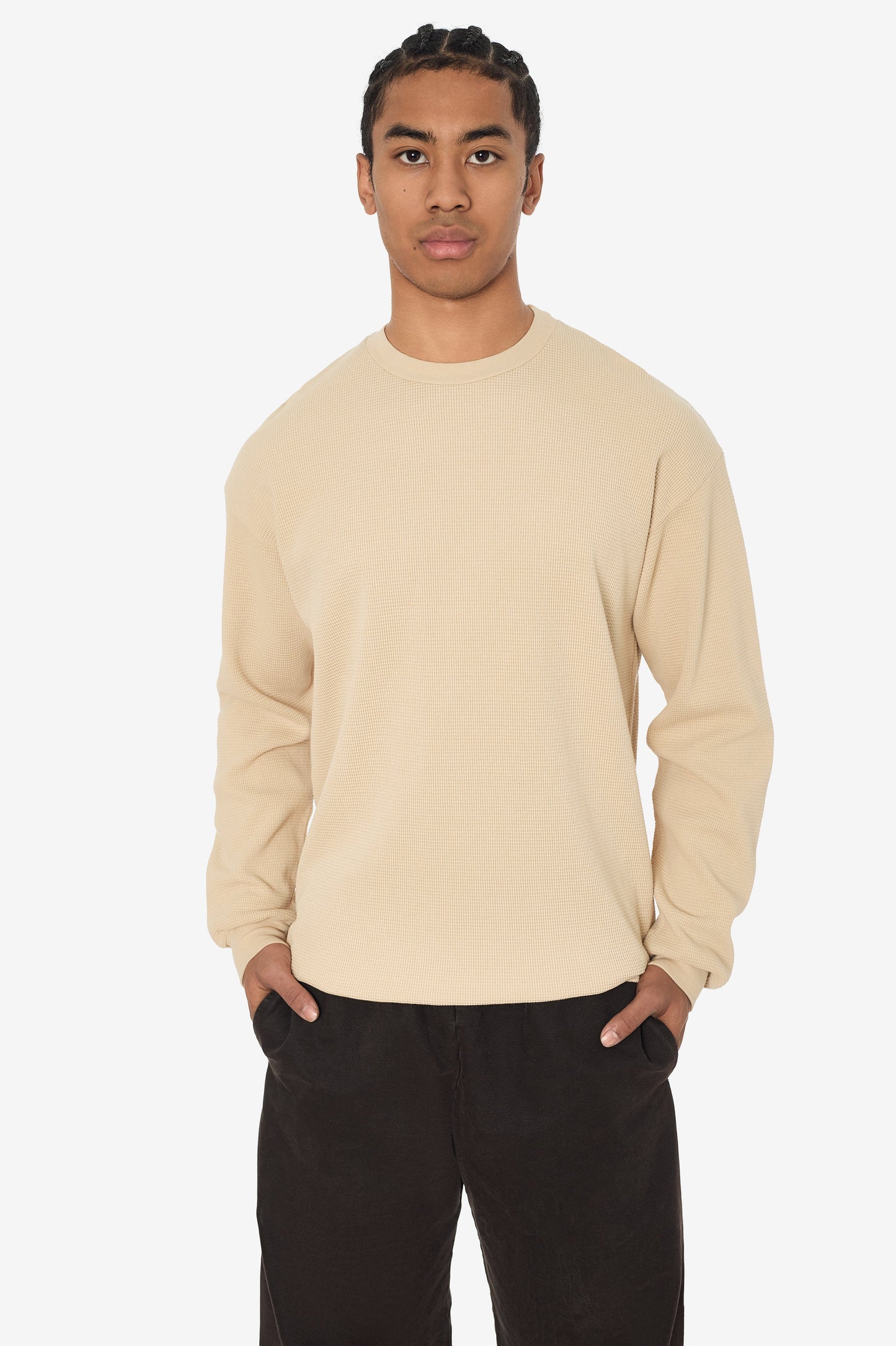 TX407GD - Long Sleeve Heavy Thermal Crew Neck