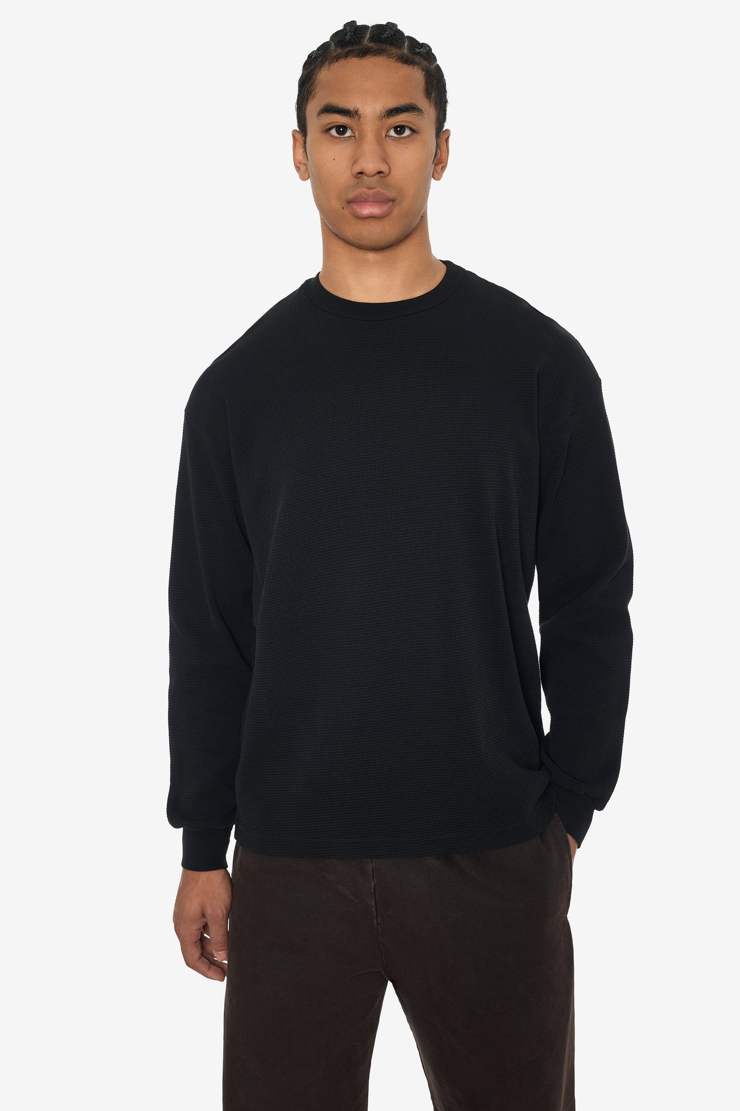 TX407GD - Long Sleeve Heavy Thermal Crew Neck