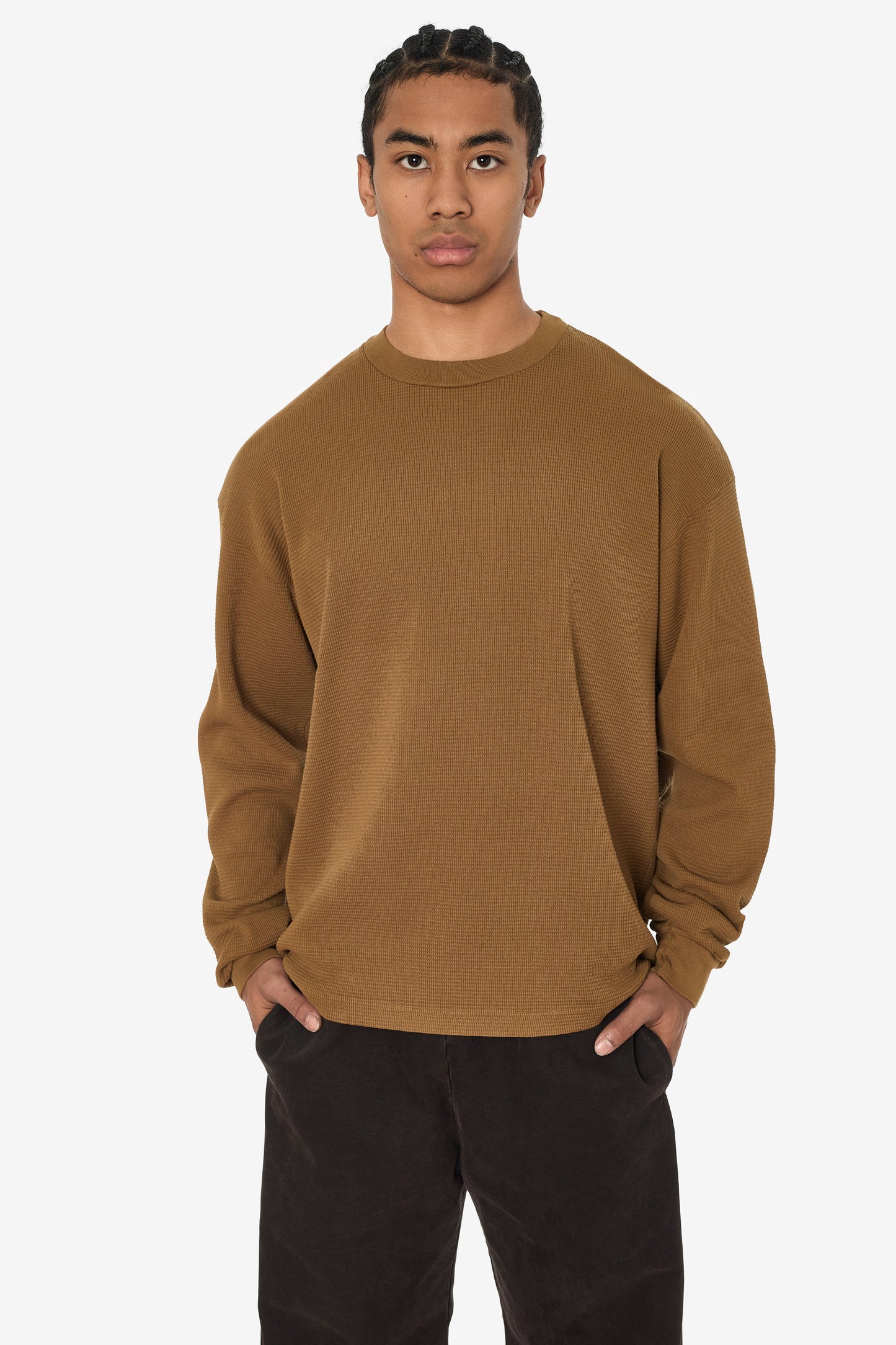 TX407GD - Long Sleeve Heavy Thermal Crew Neck