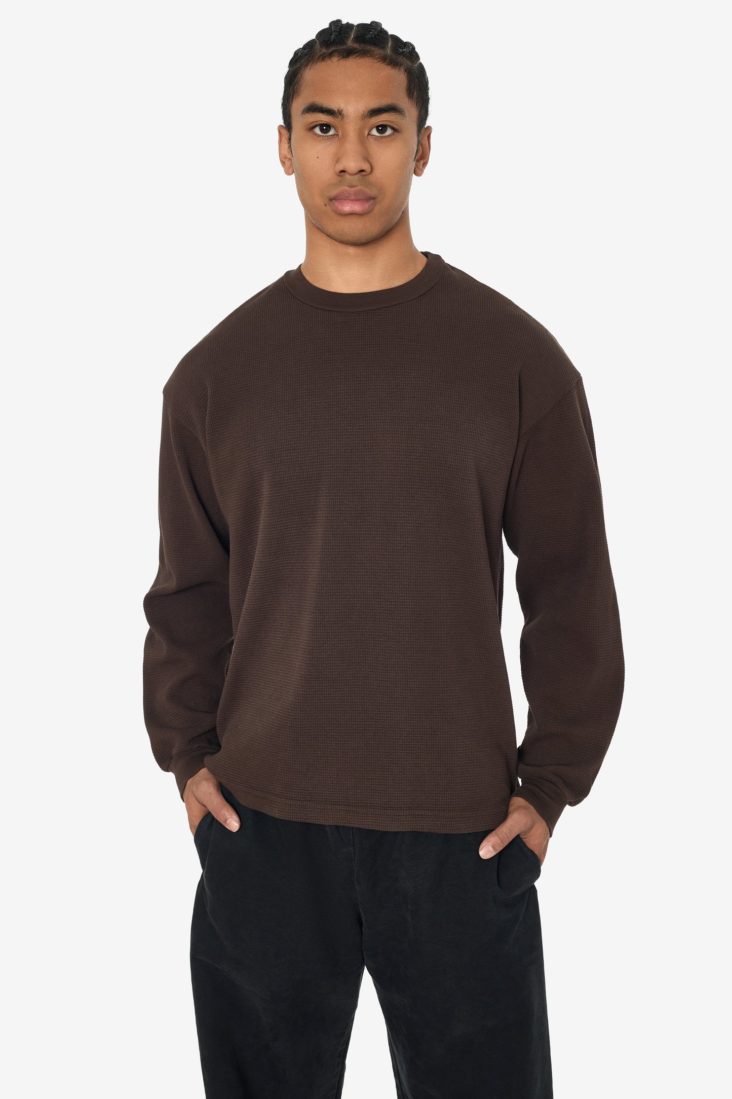 TX407GD - Long Sleeve Heavy Thermal Crew Neck