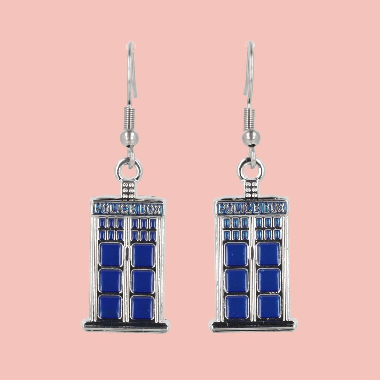 Tardis Earrings