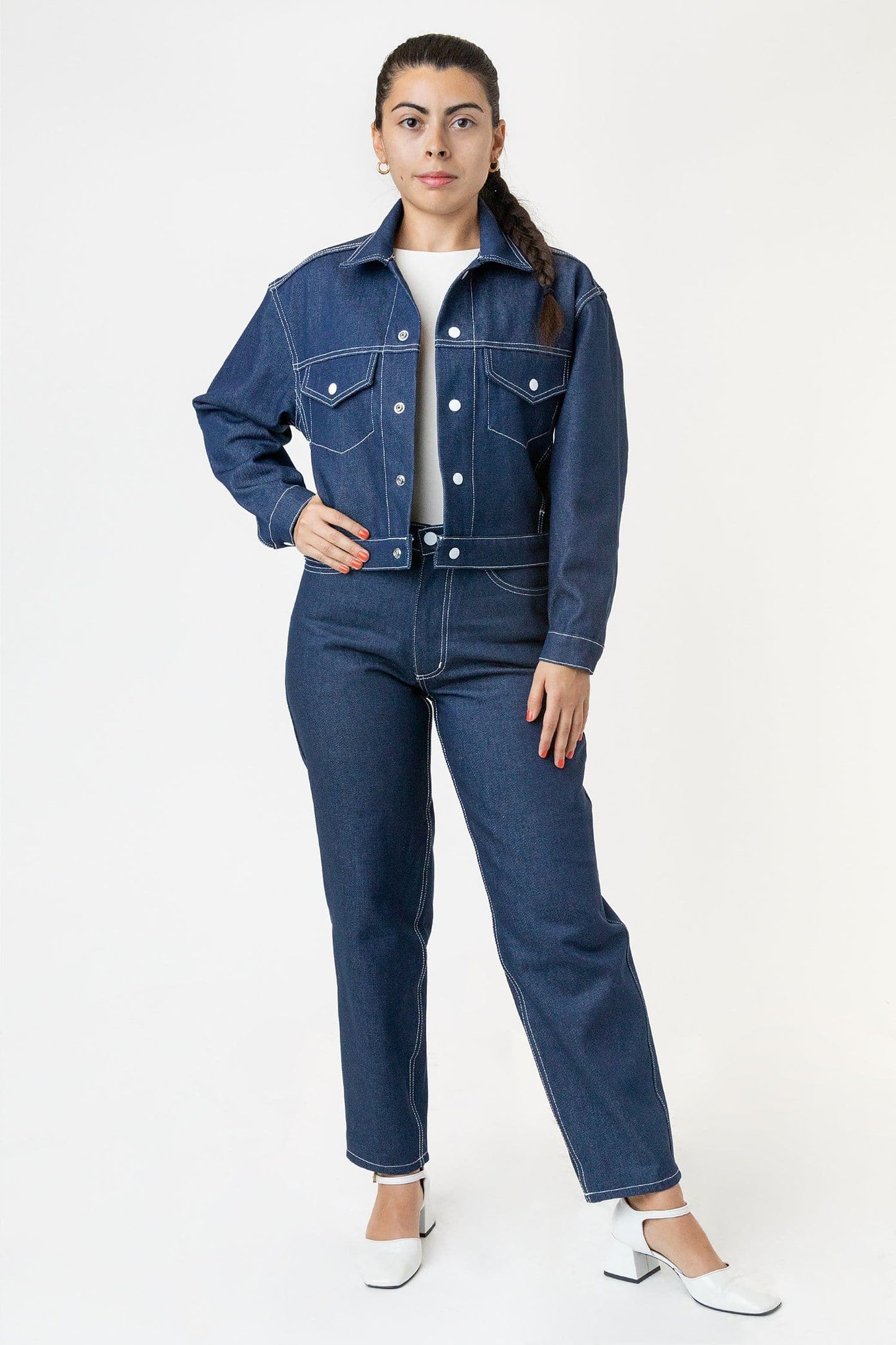 RDNW01 - Raw Indigo Women's Relaxed Fit Jeans