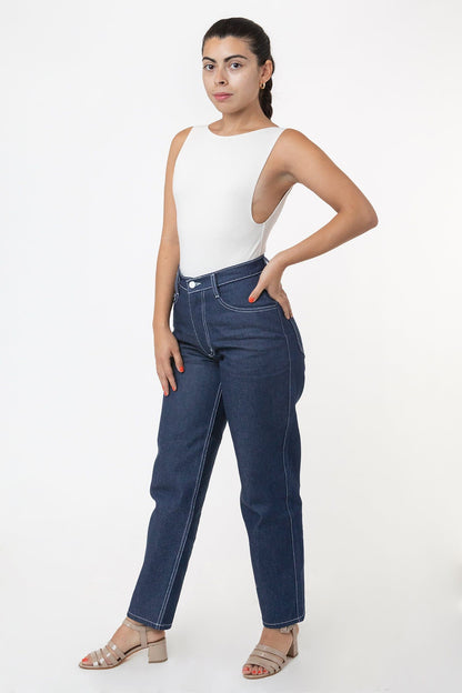 RDNW01 - Raw Indigo Women's Relaxed Fit Jeans