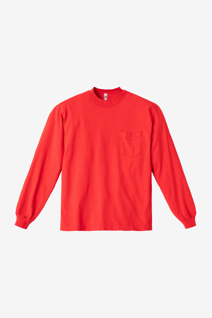 1810GD - Long Sleeve Garment Dye Pocket T-Shirt