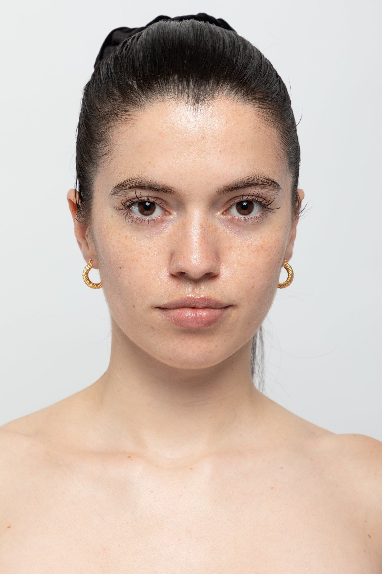 JWL834 - Thick Twisted Pincatch Earrings