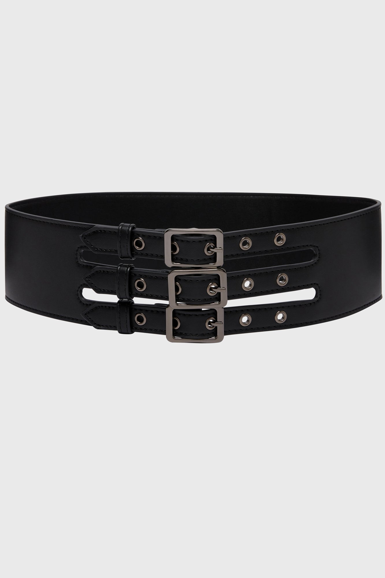 Venomous Rose Triple Buckle Belt