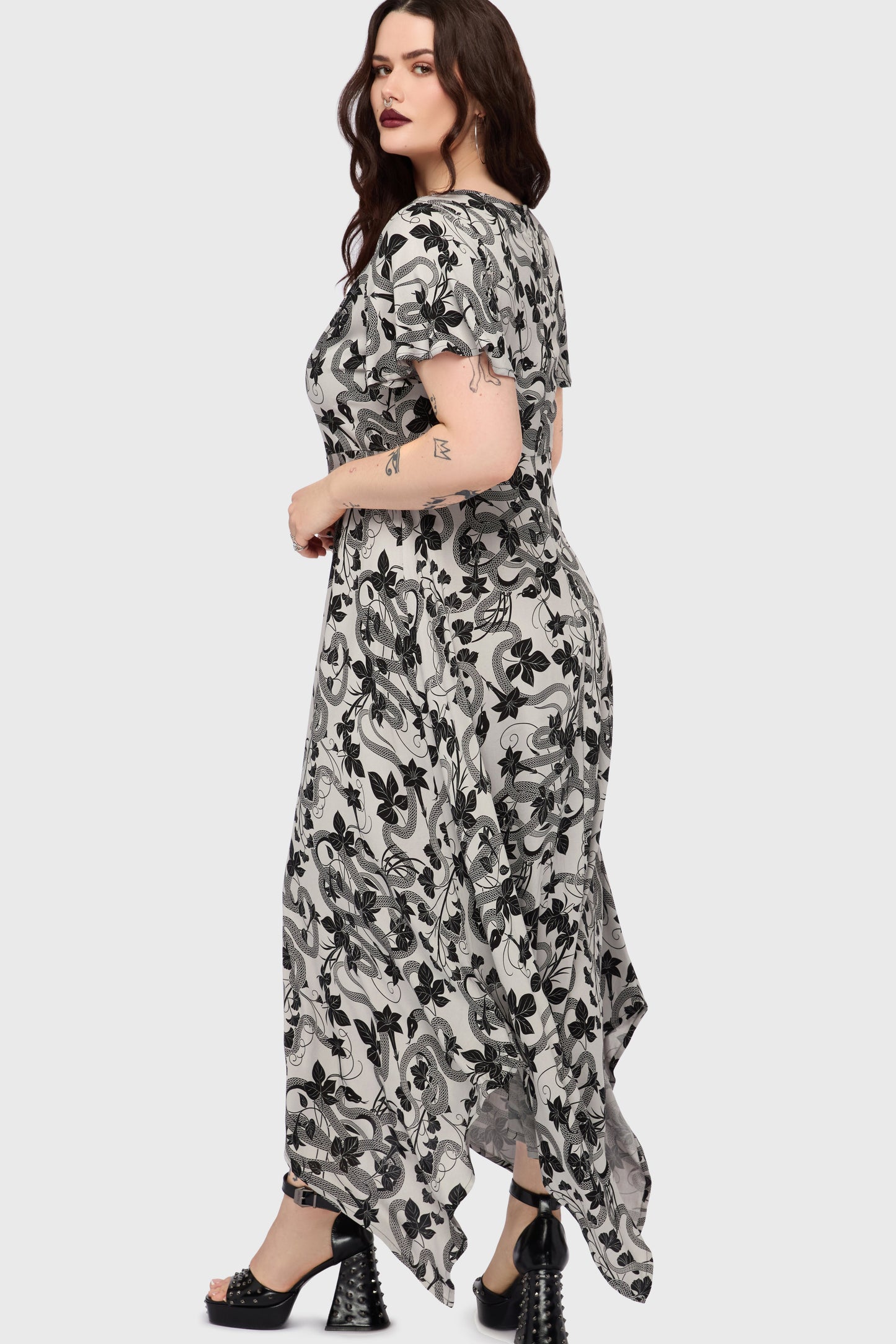 Venomous Rose Maxi Dress