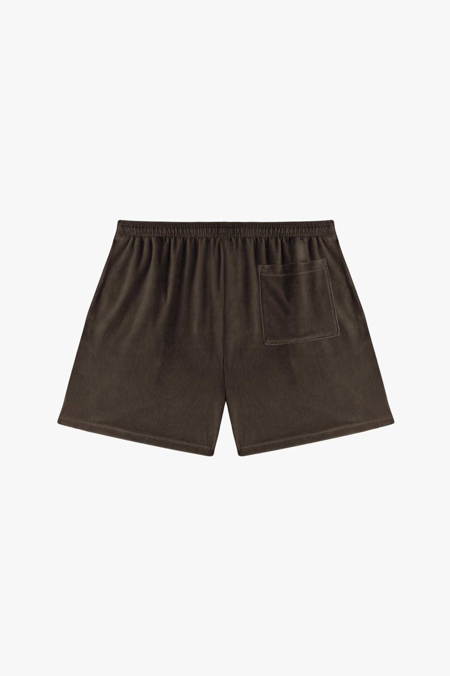 VLR442GD - Garment Dye Velour Mid-Length Wide Short
