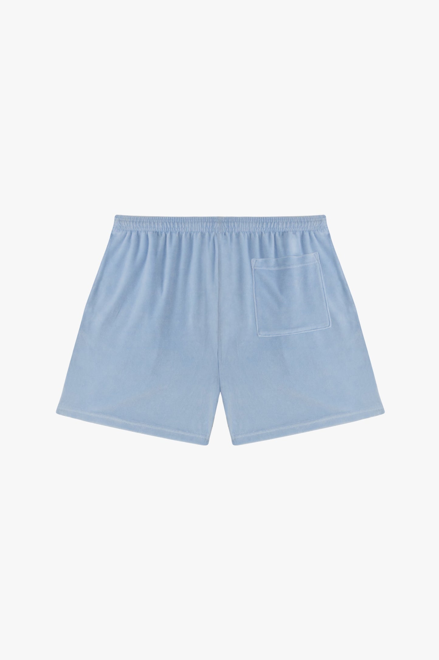VLR442GD - Garment Dye Velour Mid-Length Wide Short