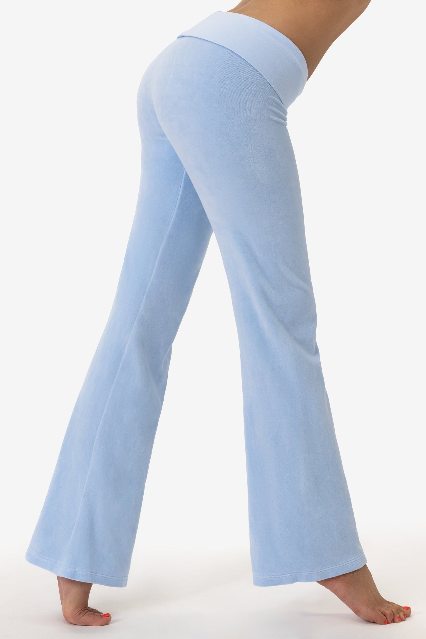 VLR300GD - Velour Garment Dye Yoga Legging