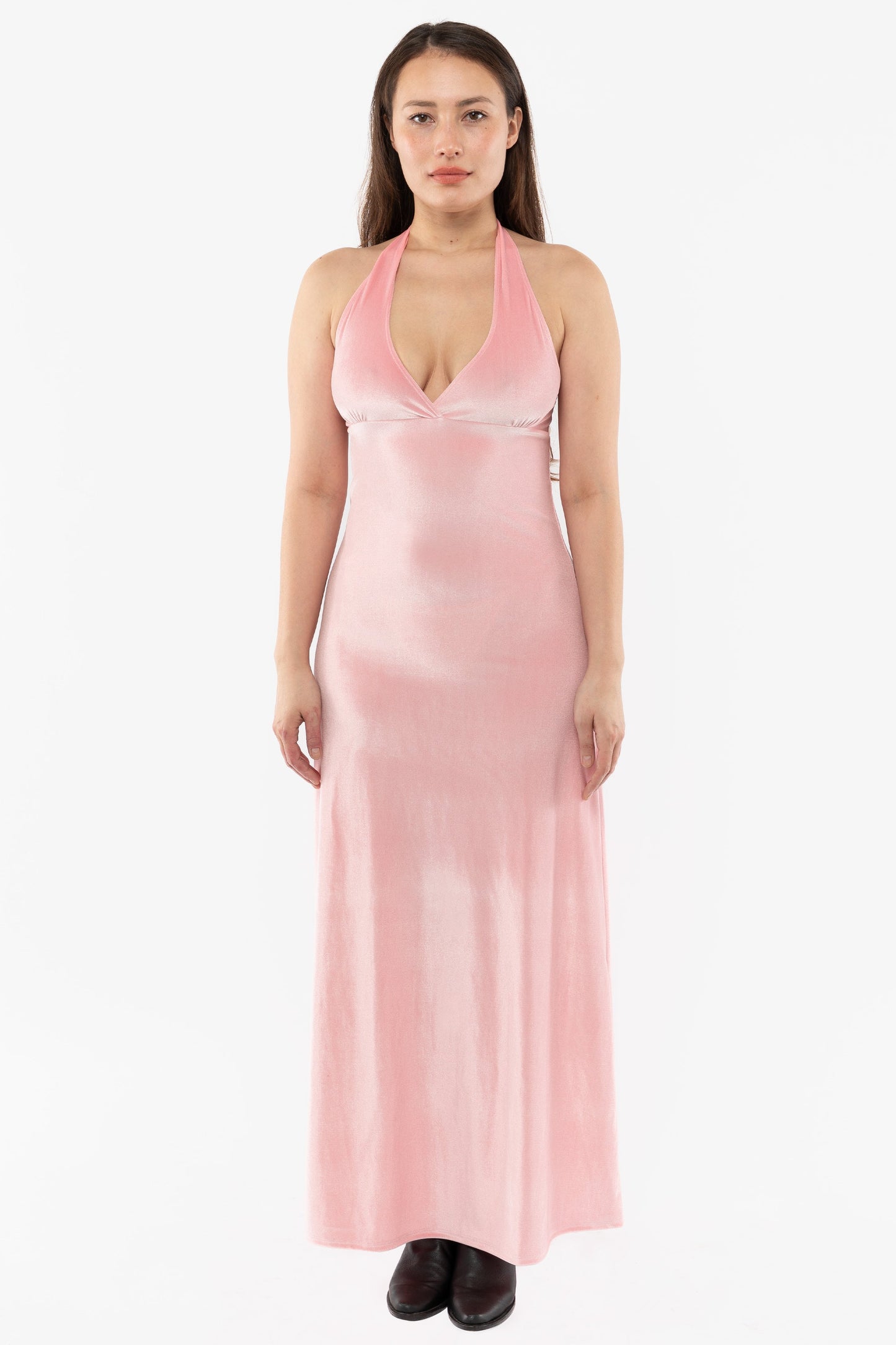 VVT8374 - Velvet Halter Maxi Dress