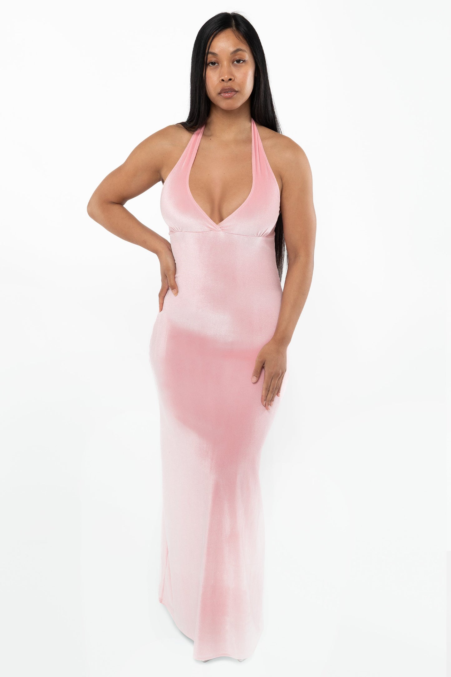 VVT8374 - Velvet Halter Maxi Dress