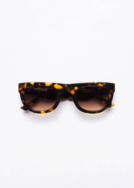 AFENDS Unisex Cali Kush - Sunglasses - Brown Shell
