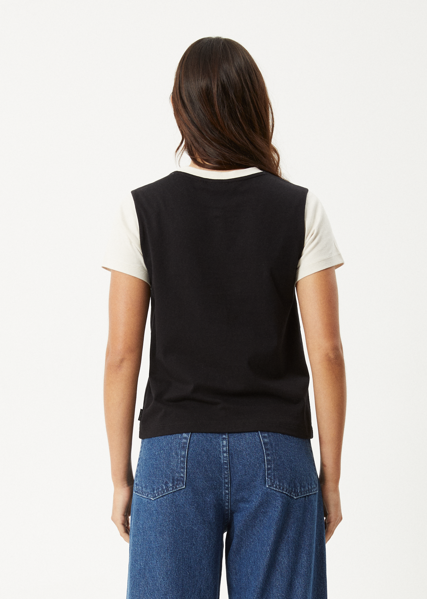 AFENDS Womens Karlee -  Regular Tee - Black