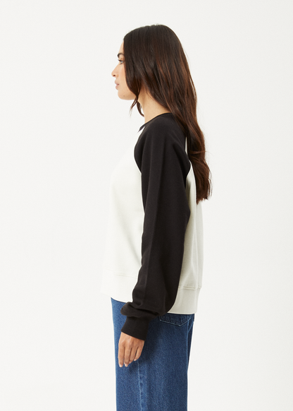 AFENDS Womens Ryan -  Crew Neck Jumper - Black